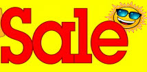 SALE NOW ON