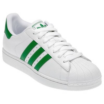 adidas superstar 2 white green