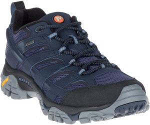 navy merrell performance footwear